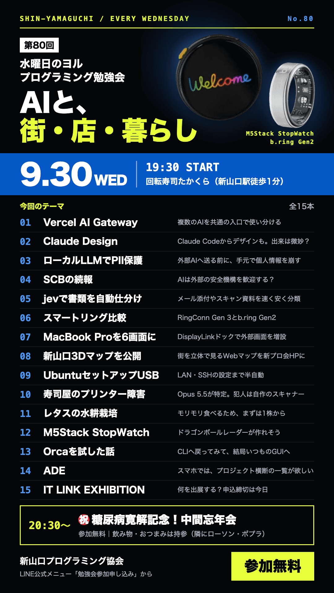 第80回のチラシのサムネイル